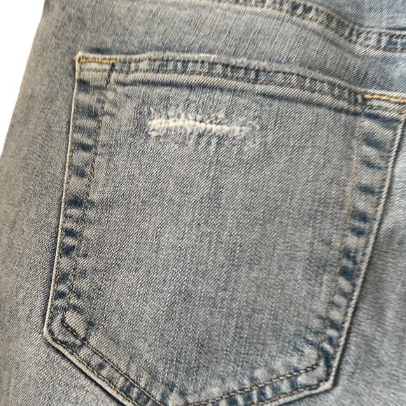Abercrombie & Fitch Denim Distressed  Jean Shorts Men Size 30 - Picture 4 of 9